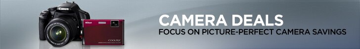 Camera Deals - Focys on picture-perfect camera savings.