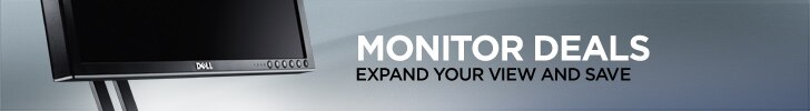 Monitor Deals - Expand your view and save.