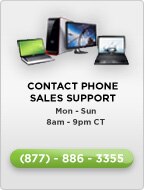 Contact phone Sales Support (877) - 886 - 3355