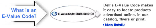 E-Value Code makes it easy to locate products.
