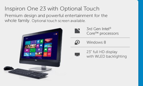 Inspiron One 23 With Optional Touch