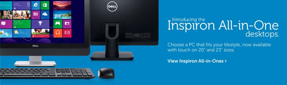 Inspiron All-in-one desktops