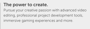 The power to create