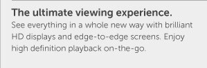The ultimate viewing experience
