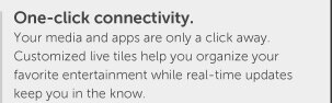One-click connectivity