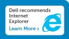Dell recommends Internet explorer