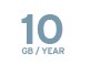 DellCare Plus - 10GB for 1 Year Included