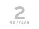 As Selected - 2GB for 1 Year Included
