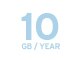 DellCare Value - 10GB for 1 Year Included