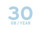 DellCare Value - 30GB for 1 Year Included