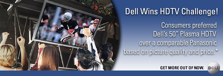 Dell Wins HDTV Challenge!
