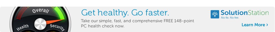 Get healthy. Go faster.