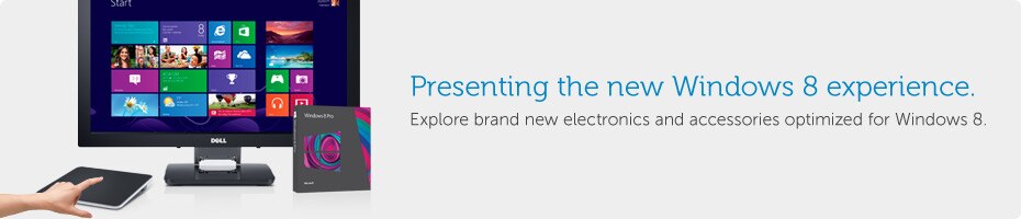 Presenting the new Windows 8 experience.
