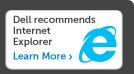 Dell recommends Internet Explorer