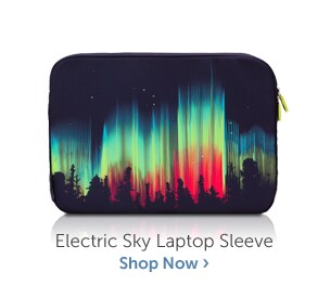 Electric Sky Laptop Sleeve | Shop Now