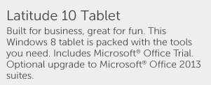 Latitude 10 Tablet