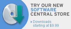 Try Our New Software Central Store! | Downloads starting at $9.99