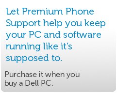 Let Premium phone Support help you keep your PC and software running like it's supposed to.