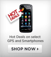 Hot deals on select GPS and smartphones|Shop now