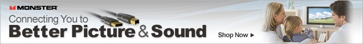 Monster Connecting you to Better Picture & Sound | Shop Now
