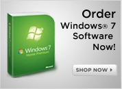 Order Windows 7 software now! | Shop Now