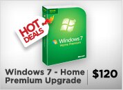 Window 7 Home Premium Upgrade $120| Hot Deals