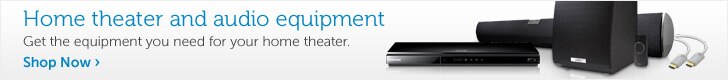 Home theater and audio equipment