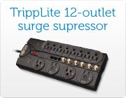 TrippLite 12 outlet surge supressor