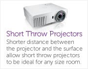 Short Throw Projectors