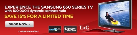 Experience the Samsung 650 series TV | Shop Now