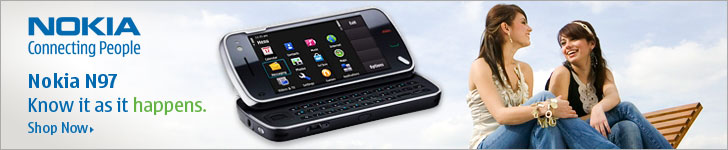 Nokia N97 - Know it as it happens. | Shop Now