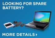 Looking for spare battery? | More Details