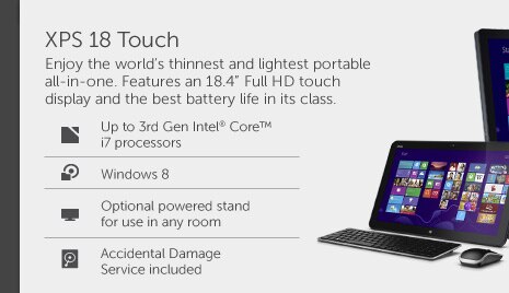 XPS 18 Touch