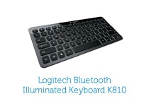 Logitech Bluetooth Illuminated Keyboard K810