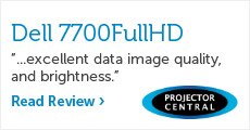 7700 FullHD Projector Review