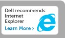 Dell recommends IE