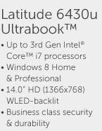 Latitude 6430u Ultrabook