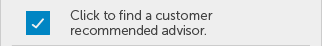 Click to find customer recommended advisor