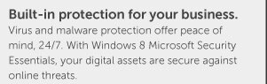 Built-in protection for your business