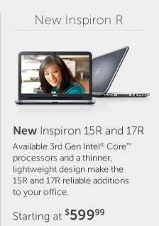 New Inspiron 15R and 17R