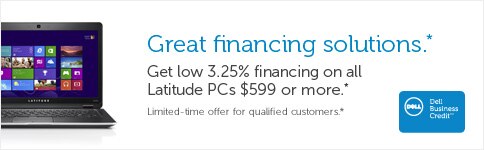 Great financing solutions.*