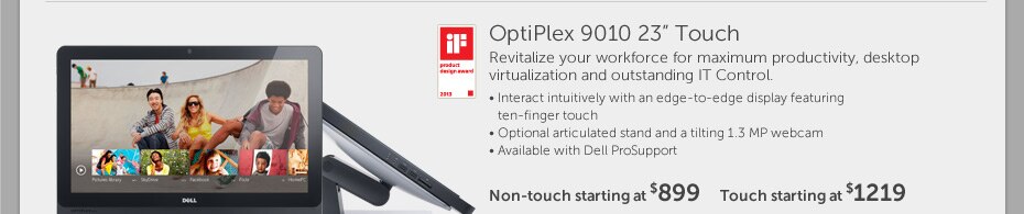 Optiplex 9010 23-inch Touch