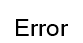 Error