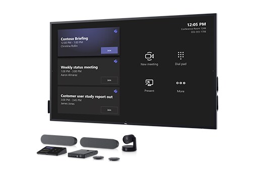 Solutions d’espace de réunion Dell pour les salles Microsoft Teams Solutions d’espace de réunion Dell pour les salles Microsoft Teams