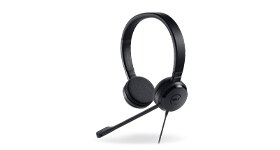 سماعة الرأس الاستريو الاحترافية من Dell | طراز UC150 سماعة الرأس الاستريو الاحترافية من Dell | طراز UC150