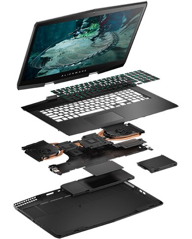 Alienware m17 Gaming Laptop-COMMANDING PERFORMANCE Alienware m17 Gaming Laptop-COMMANDING PERFORMANCE