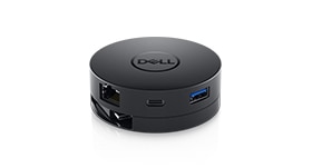 Dell USB-C Mobile Adapter DA300 -sovitin Dell USB-C Mobile Adapter DA300 -sovitin