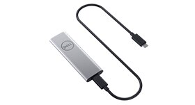 כונן SSD נייד של Dell בנפח 250 גיגה-בתים, USB-C כונן SSD נייד של Dell בנפח 250 גיגה-בתים, USB-C