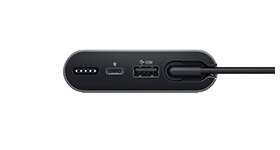 מטען נייד Power Bank Plus למחשבי מחברת של Dell בחיבור USB-C, 65 ואט-שעה מטען נייד Power Bank Plus למחשבי מחברת של Dell בחיבור USB-C, 65 ואט-שעה