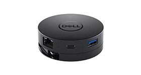 المهايئ المحمول المزود بمنفذ USB-C من Dell | طراز DA300 المهايئ المحمول المزود بمنفذ USB-C من Dell | طراز DA300